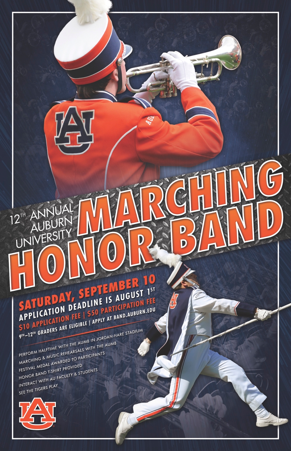 Marching Honor Band Honor Bands Events Auburn University Bands