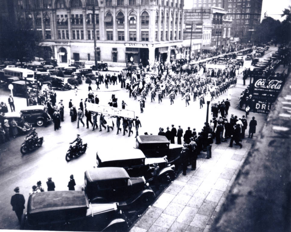 1933 March before Georgia game